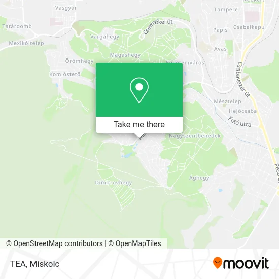 Tea map