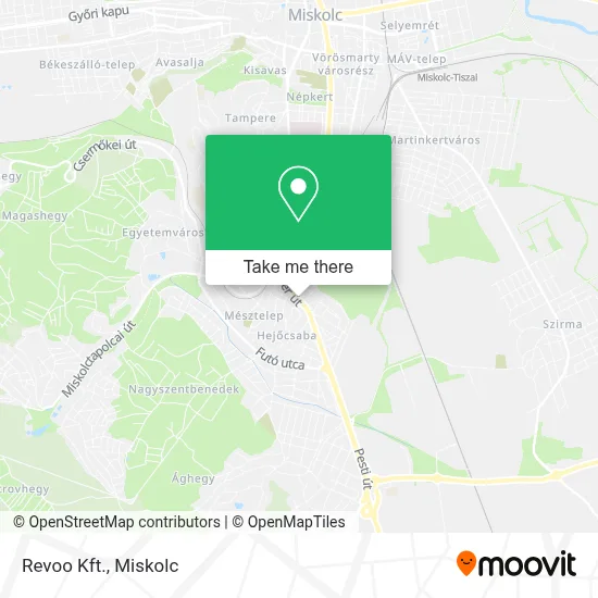 Revoo Kft. map