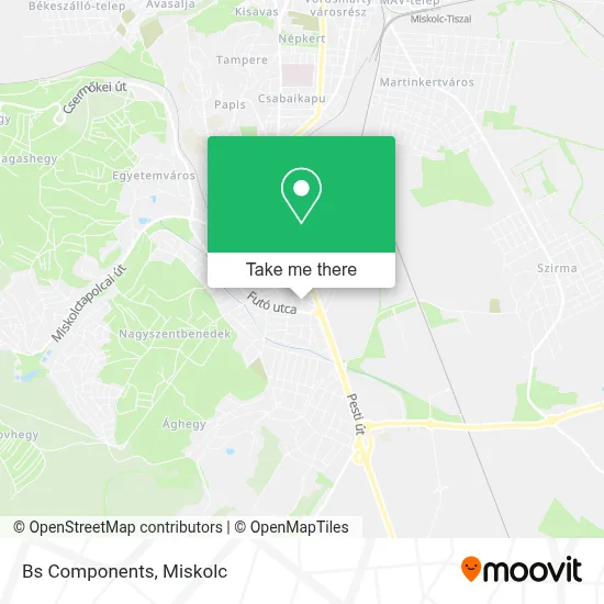Bs Components map