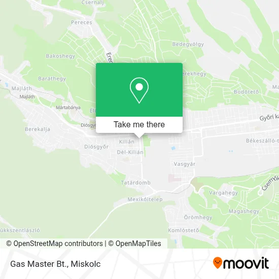 Gas Master Bt. map