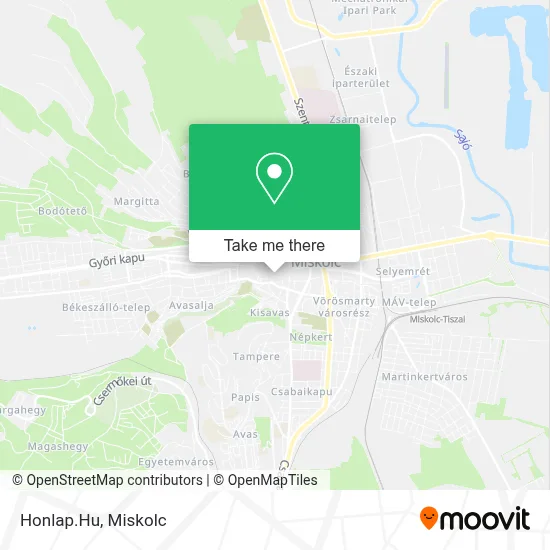 Honlap.Hu map