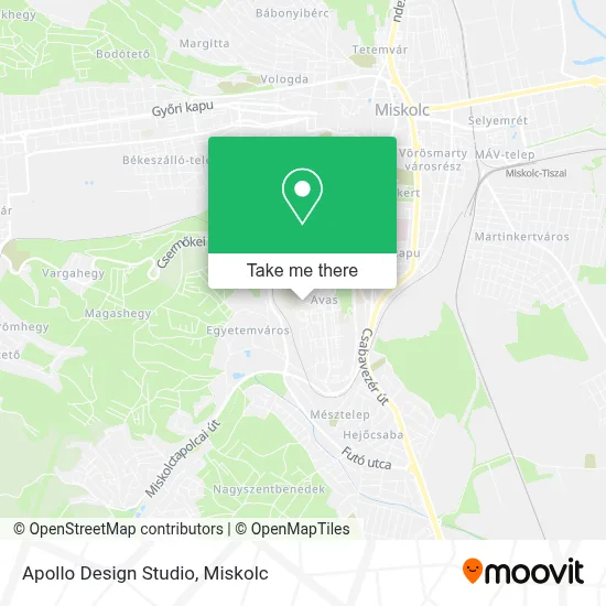 Apollo Design Studio map