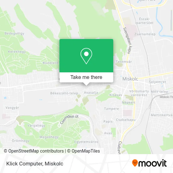Klick Computer map