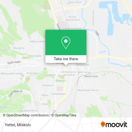 Yettel map