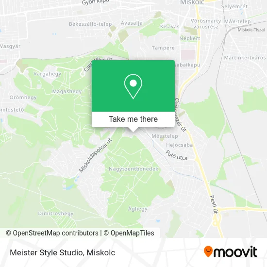 Meister Style Studio map