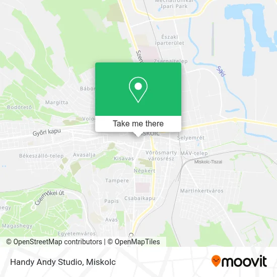 Handy Andy Studio map