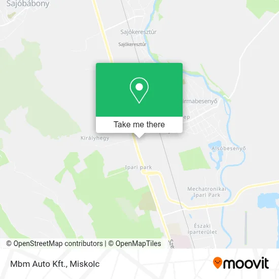 Mbm Auto Kft. map