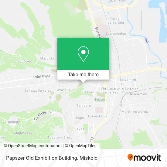 Papszer Old Exhibition Building map