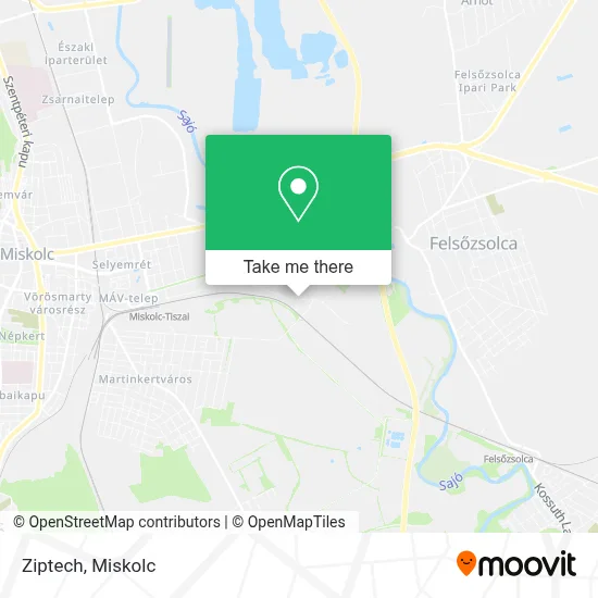 Ziptech map