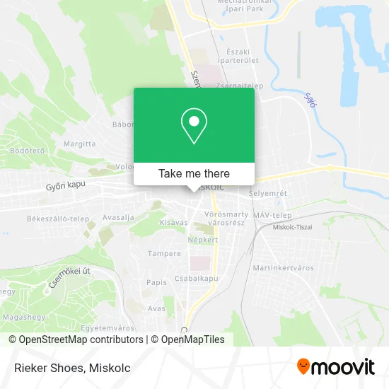 Rieker Shoes map