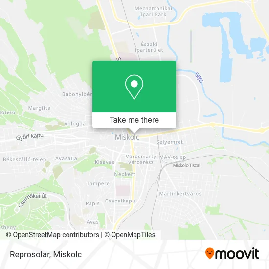 Reprosolar map