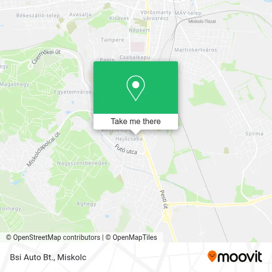 Bsi Auto Bt. map