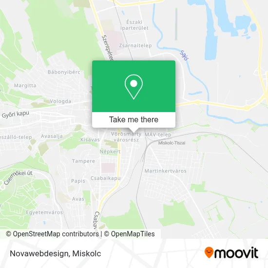 Novawebdesign map