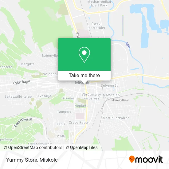Yummy Store map