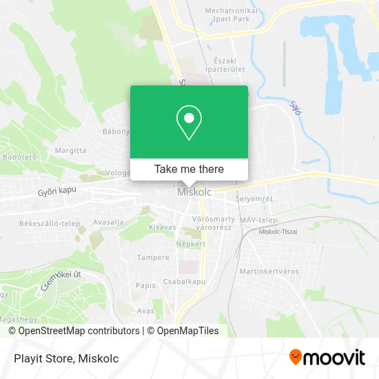 Playit Store map