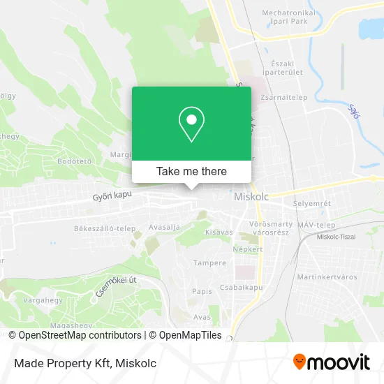 Made Property Kft map