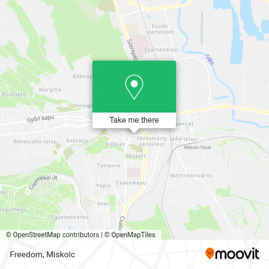 Freedom map