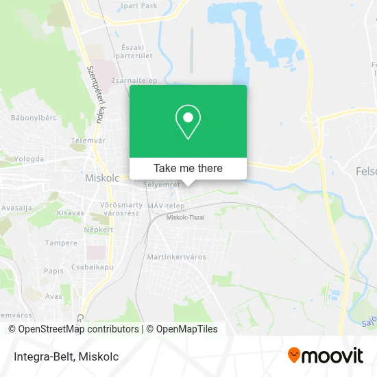 Integra-Belt map