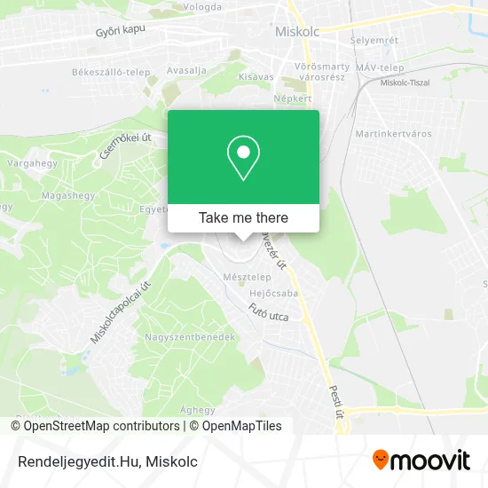 Rendeljegyedit.Hu map