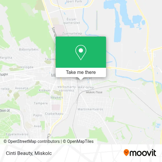 Cinti Beauty map