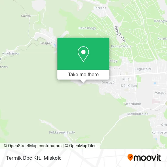 Termik Dpc Kft. map