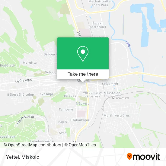 Yettel map
