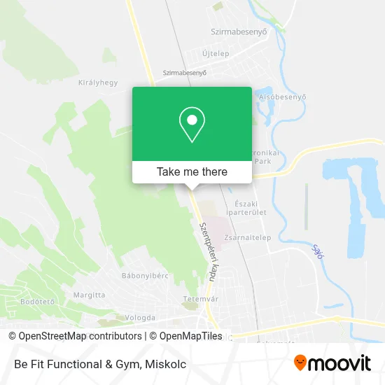 Be Fit Functional & Gym map