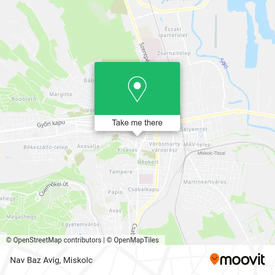 Nav Baz Avig map