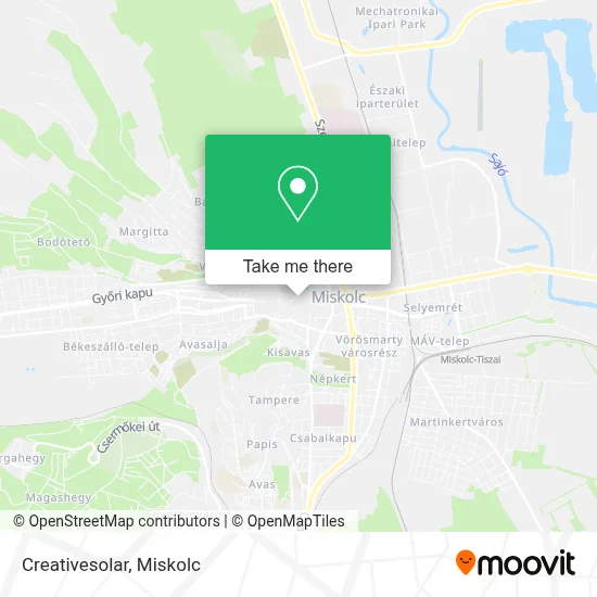 Creativesolar map