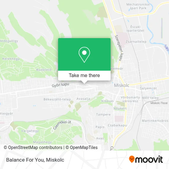 Balance For You map