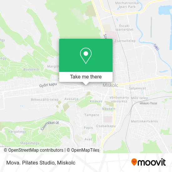 Mova. Pilates Studio map