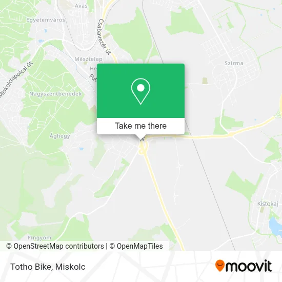 Totho Bike map