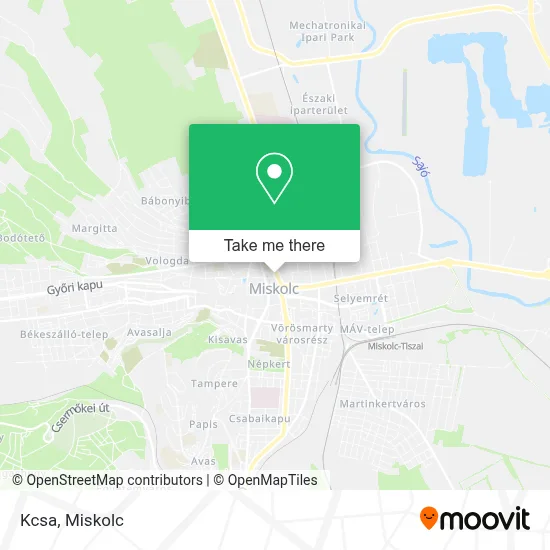 Kcsa map