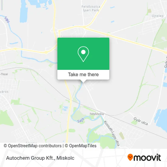 Autochem Group Kft. map