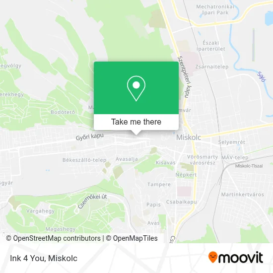 Ink 4 You map