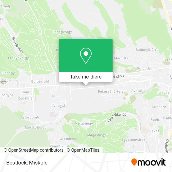 Bestlock map