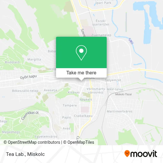 Tea Lab. map