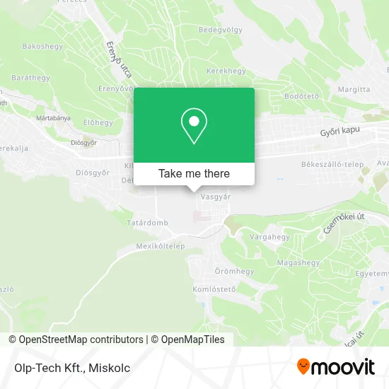 Olp-Tech Kft. map