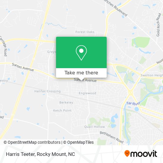 Harris Teeter map