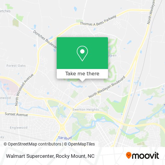 Walmart Supercenter map