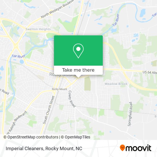 Imperial Cleaners map