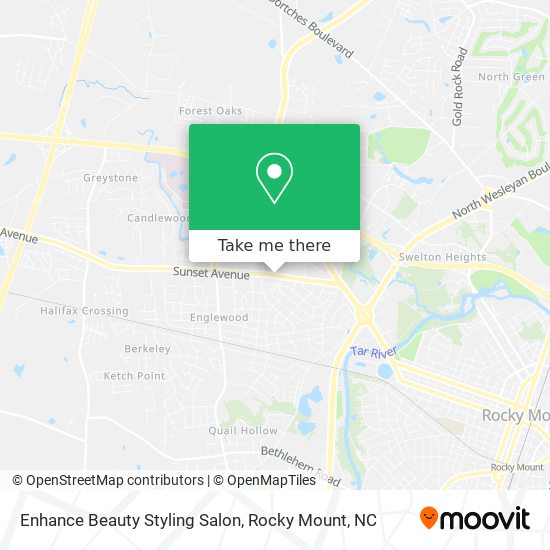 Enhance Beauty Styling Salon map