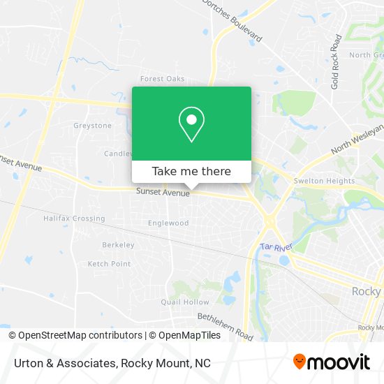 Mapa de Urton & Associates