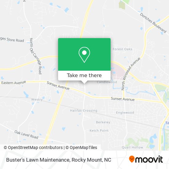 Mapa de Buster's Lawn Maintenance