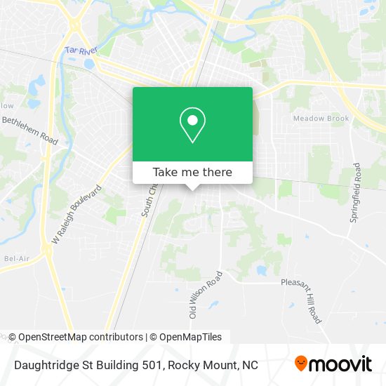 Daughtridge St Building 501 map