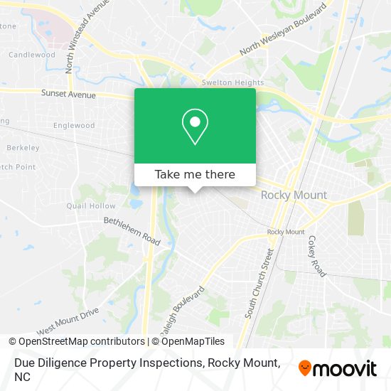 Mapa de Due Diligence Property Inspections