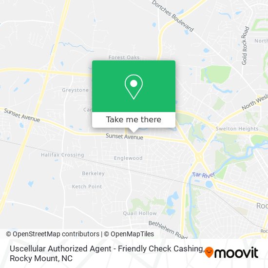 Uscellular Authorized Agent - Friendly Check Cashing map