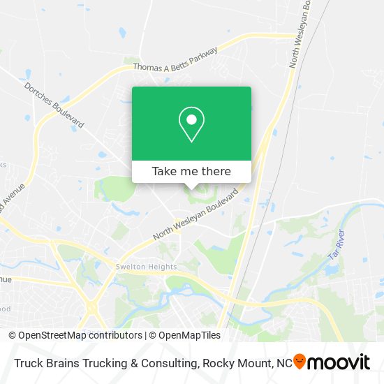 Mapa de Truck Brains Trucking & Consulting