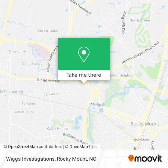 Wiggs Investigations map