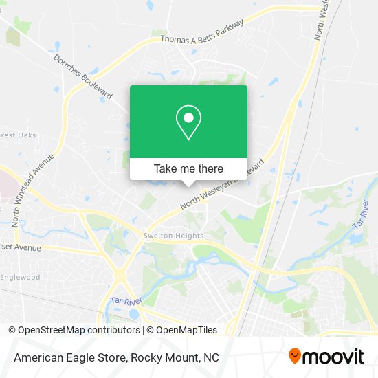 American Eagle Store map